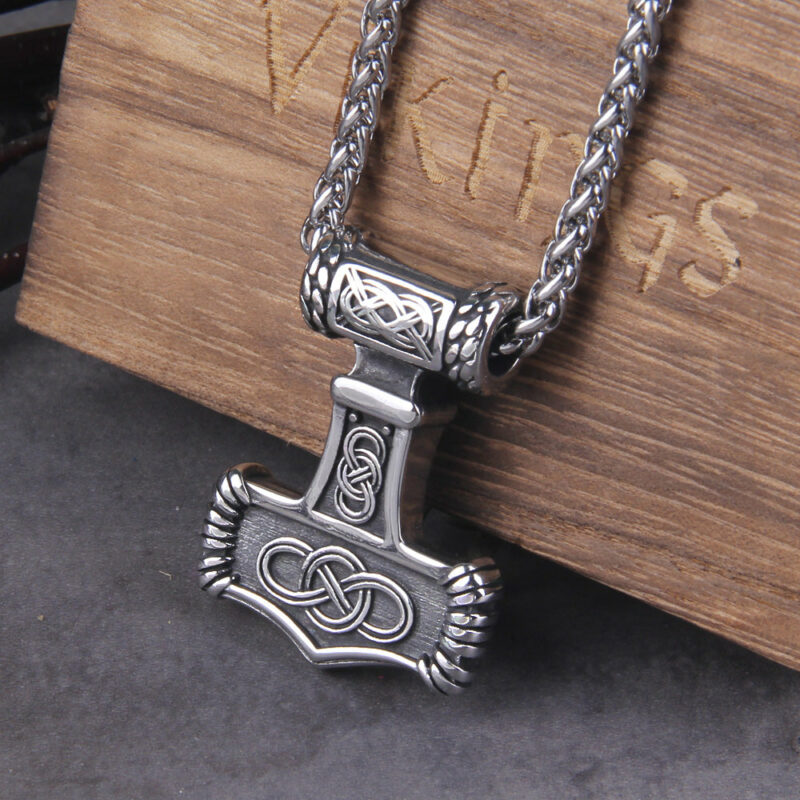 collier puissance du mjolnir viking heritage