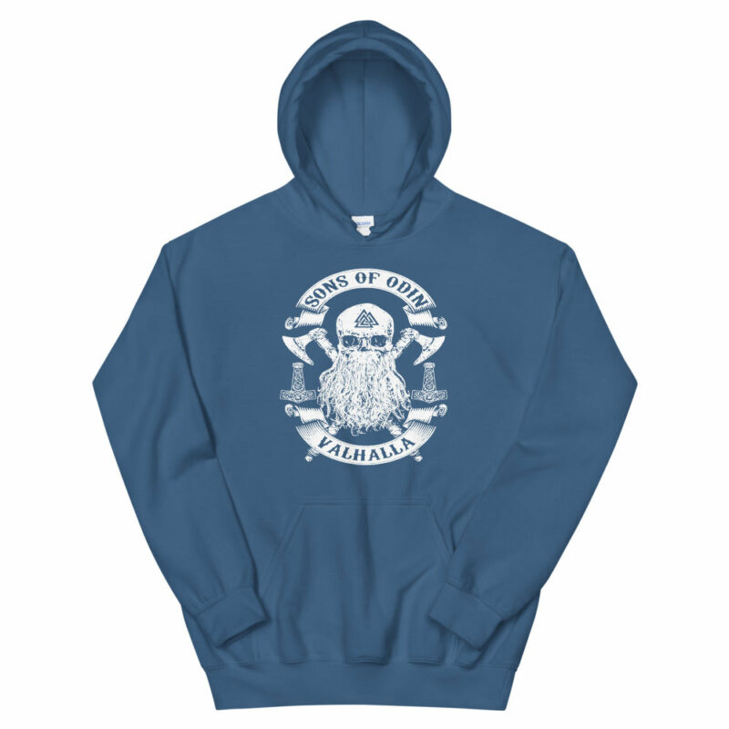 unisex heavy blend hoodie indigo blue front 613411ee082d5